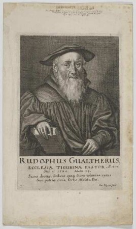 Bildnis des Rudolphus Gualtherus