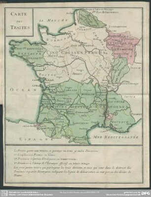 Carte Des Traites