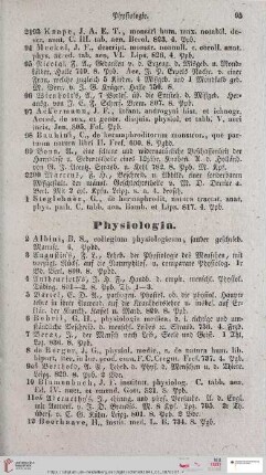 Physiologia (Nr. 2202 - 2667)