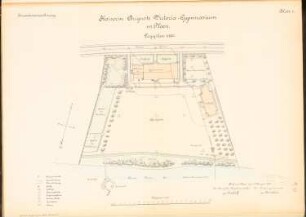 Kaiserin-Auguste-Viktoria-Gymnasium, Plön: Lageplan 1:500