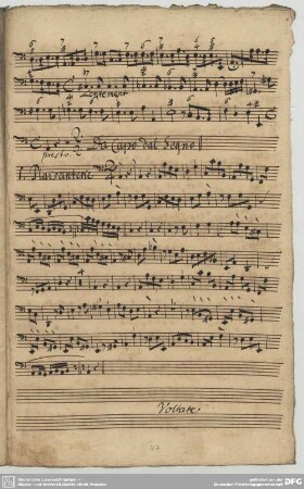 Fasch, J.F., Suiten, FWV K:a3 / Ausw.