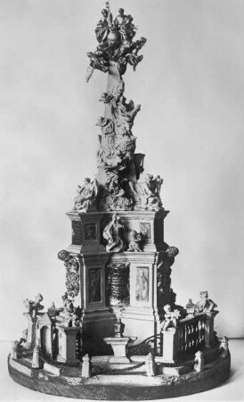 Modell der Pestsäule in Wien