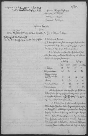 Bösingen-Beihingen: Pfarrbericht 1924