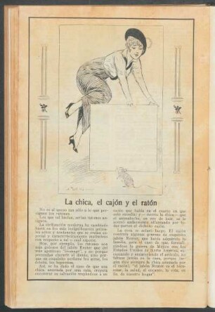 La chica, el cajón y el ratón - [Publicidad]