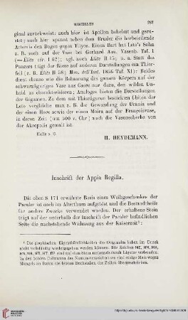 8: Inschrift der Appia Regilla