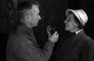 Ihringen: Winzergenossenschaft, Kellermeister Ludwig Gibson und Spitzli
