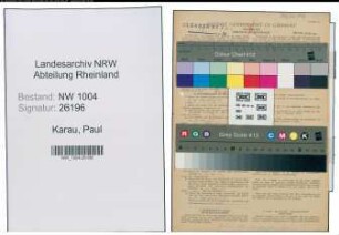 Entnazifizierung Paul Karau , geb. 08.07.1895 (Vertreter)