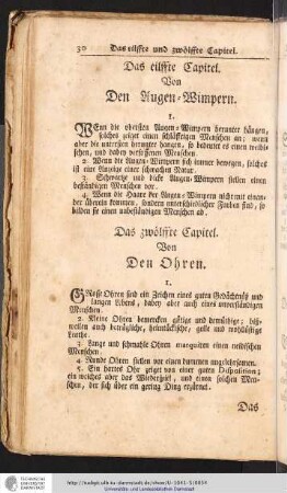 Von den Ohren