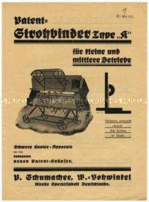 Strohbinder Typ "K"
