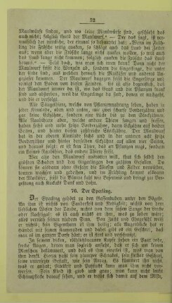76. Der Sperling