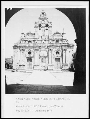 Moni Arkadiu — Klosterkirche