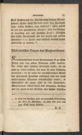 Medicinischer Nutzen des Magnetismus