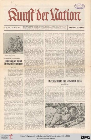 2: Die Feststätte für Olympia 1936