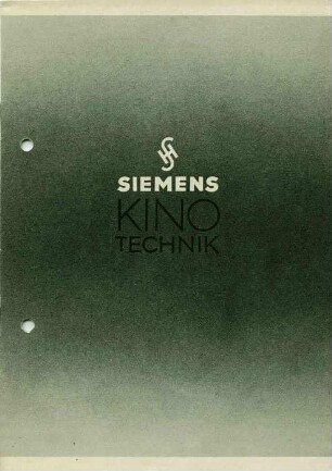 Siemens Kino Technik