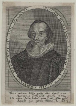 Bildnis des Iohannes Heermannvs