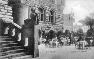 Leipzig: Vorgarten am Ratskeller