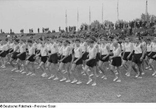 Mitglieder der Sportvereinigung Rotation