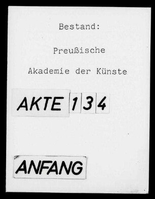 Ernennung der Assessoren des akademischen Senats
