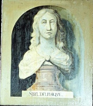Wandfeld: die delphische Sibylle