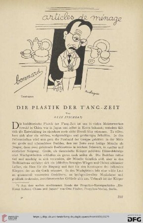 8: Die Plastik der T'ang-Zeit