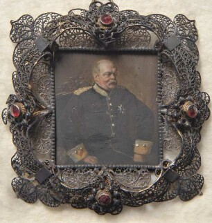 Bismarck. Miniatur aus der Sammlung Loewe