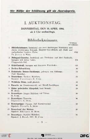 Bibliothekszimmer (Nr. 1-22a)