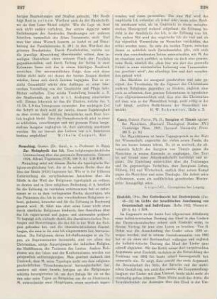 228-229 [Rezension] Eissfeldt, Otto, Der Gottesknecht bei Deuterojesaja (Jes. 40 - 55) im Lichte der israelitischen Anschauung von Gemeinschaft und Individuum