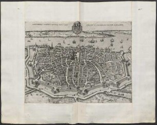 Antvverpiae Civitatis Belgicae Toto Orbe Cogniti Et Celebrati Emporii Simulacrvm