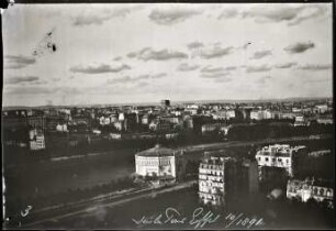 Paris. Panoramablick vom Eiffelturm aus