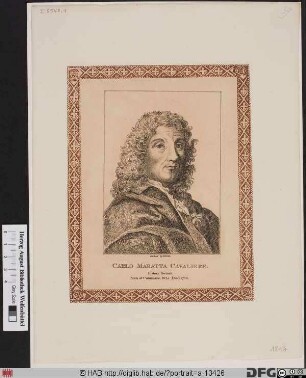 Bildnis Carlo Maratti (Maratta)
