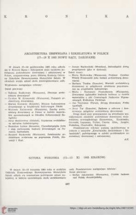 49: Sztuka nubijska (12-13 XI 1985 Kraków)