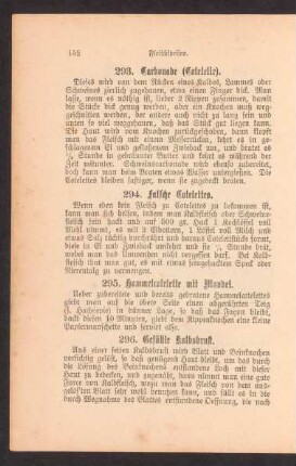 296. Gefüllte Kalbsbrust.
