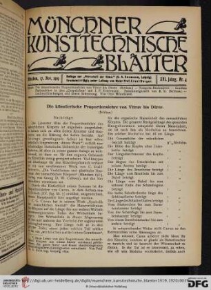 16: Die künstlerische Proportionslehre von Vitruv bis Dürer, [7]