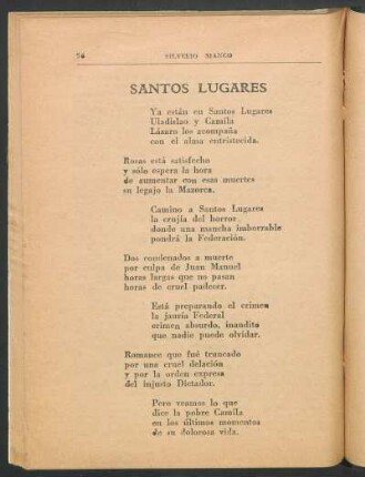 Santos lugares