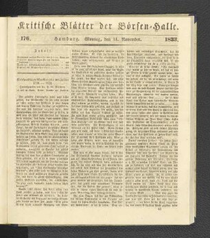 176. 11. November 1833