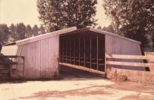Fotografie: Stallsystem, Milchviehhaltung, Liegehalle, Tiefbox
