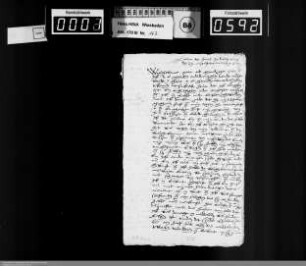 . 1592: August-Dezember 1592