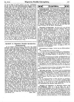 Sprachecke des Allgemeinen Deutschen Sprachvereins