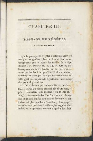 Chapitre III. Passage du végétal a l'état de fleur