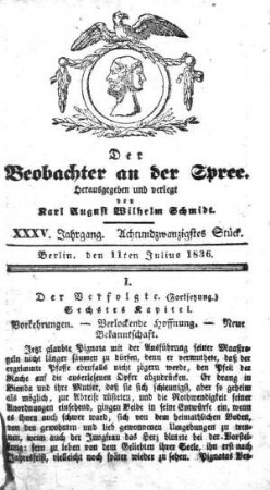 28. Stueck, 11. Juli 1836