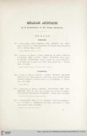 Italie (Nr. 611 - 742)