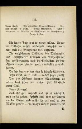 43-57, Kapitel III.