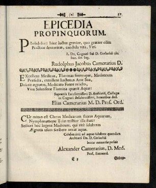 37-52, Epicedia Propinquorum.