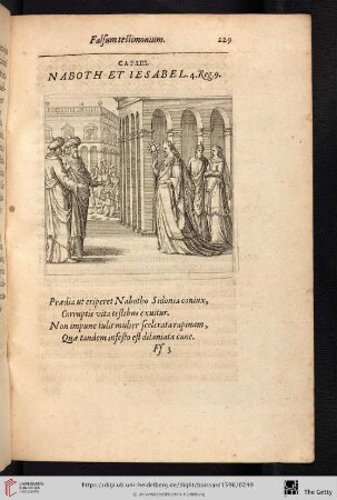 Cap. LIII. Naboth et Iesabel