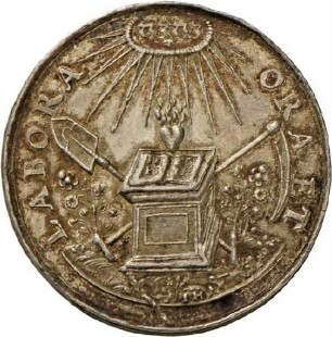 Medaille von Johann Höhn dem Jüngeren auf die Güte Gottes, o.J.