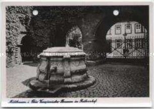 Mühlhausen in Thüringen, Rathaushof, Venezianischer Brunnen