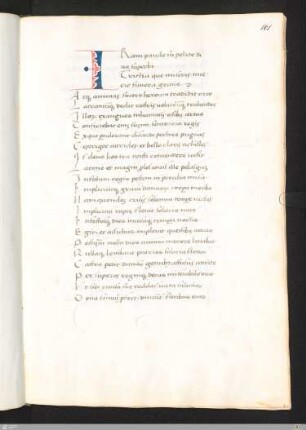 Homeri de Troyano Hylion (Zusammenfassung in lat. Hexametern)