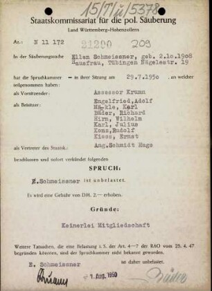 Schmeissner, Ellen