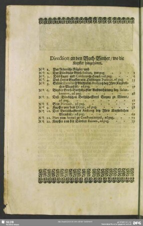 Direction an den Buch-Binder, wo die Kupffer hingehören