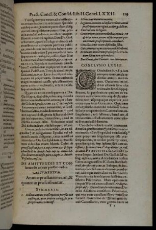 De Amittendis Et Conservandis annuis præstationibus.